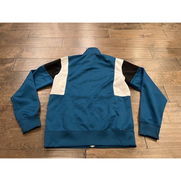 Nike Mens AIR Time 2.0 Basketball Turquoise Full Zip Jacket Size M 588812-393 - Picture 3 of 10